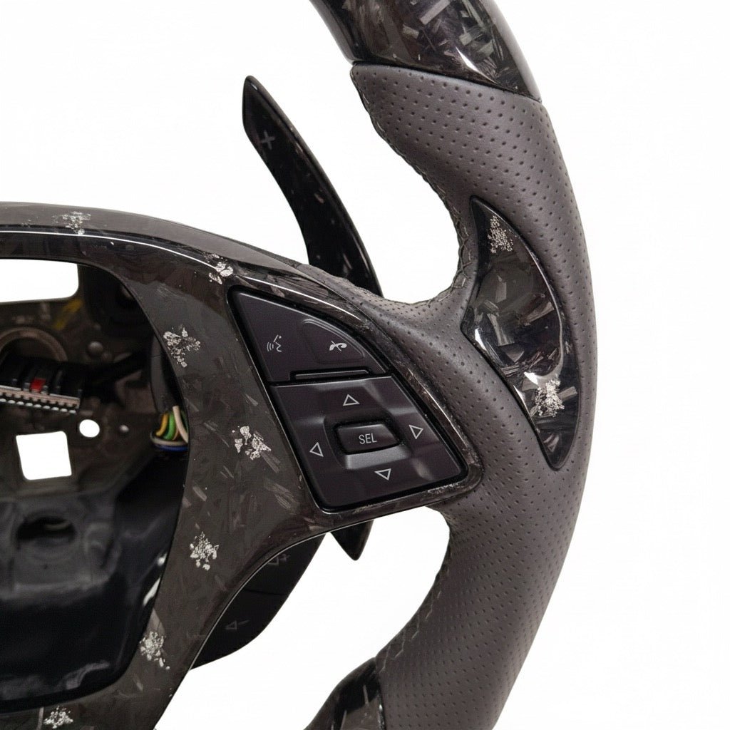 Chevrolet Corvette C7 - Forged Carbon Fiber With Leather Steering Wheel - American Steering