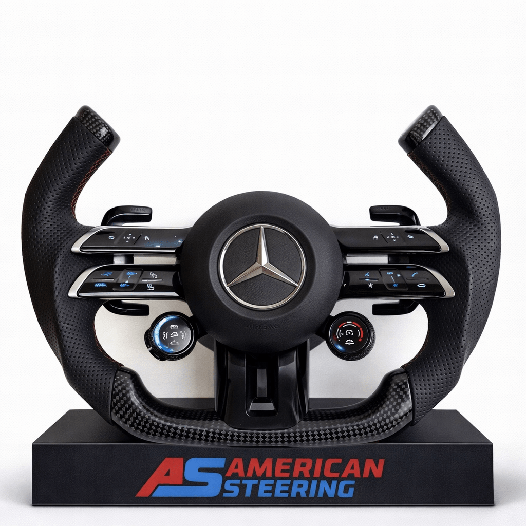 2024+ Mercedes Benz - F1 Style Carbon Fiber Steering Wheel