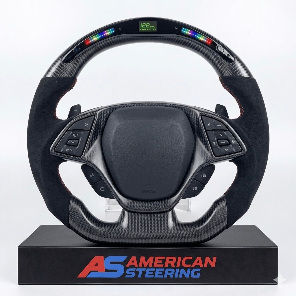 Chevrolet Corvette C7 Carbon Fiber With Alcantara Steering Wheel