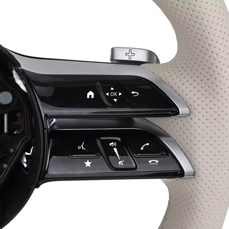 (2024+) Mercedes-Benz - Full Leather Steering wheel