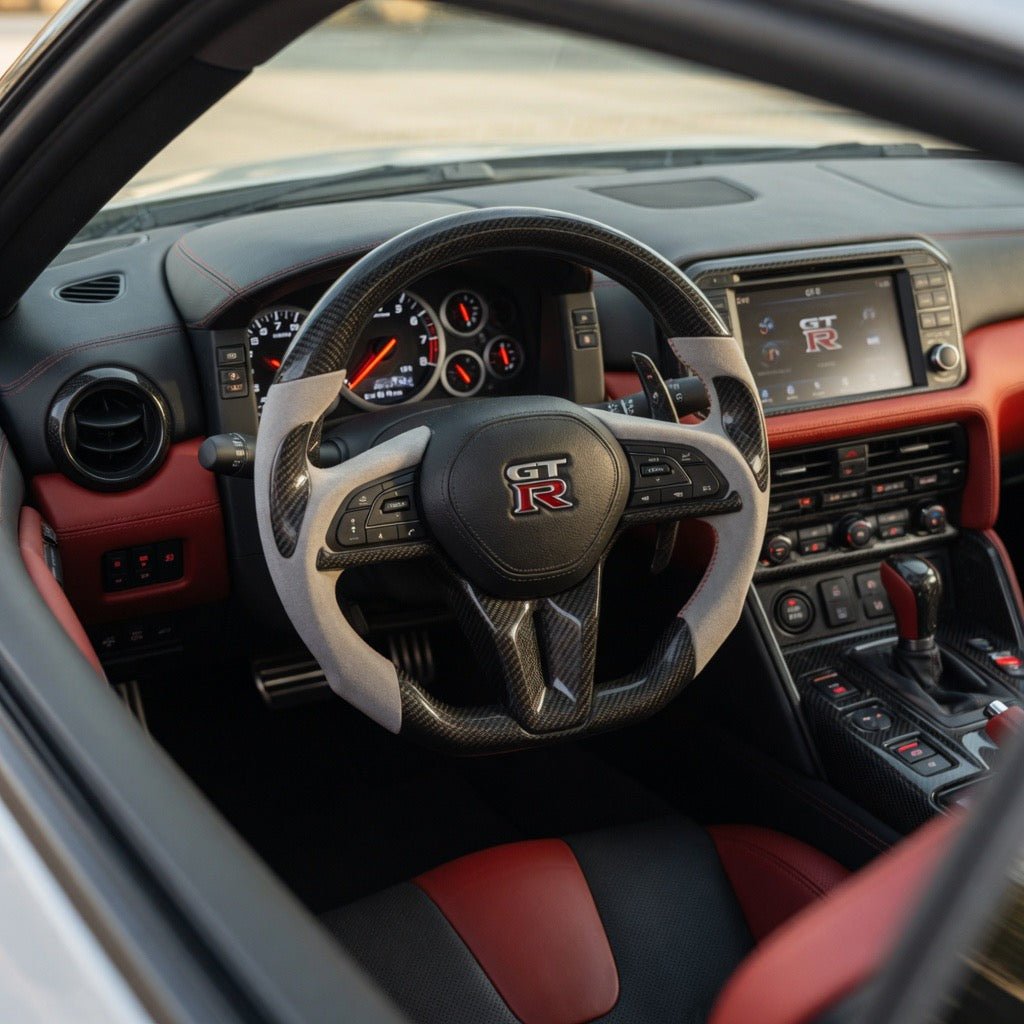 Nissan GTR - Carbon Fiber Steering Wheel