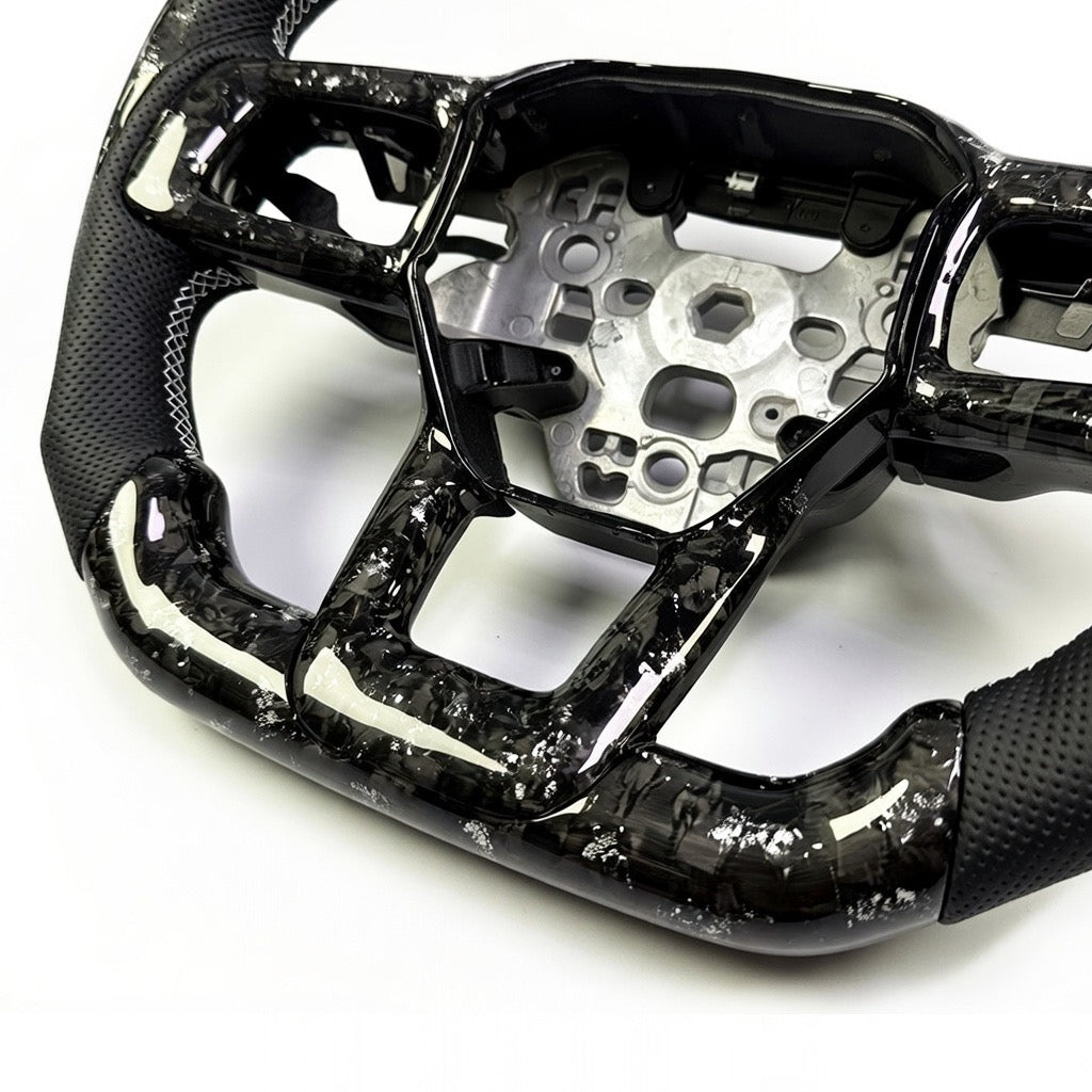 2024+ Ford Mustang - Carbon Fiber Steering Wheel With Led Display