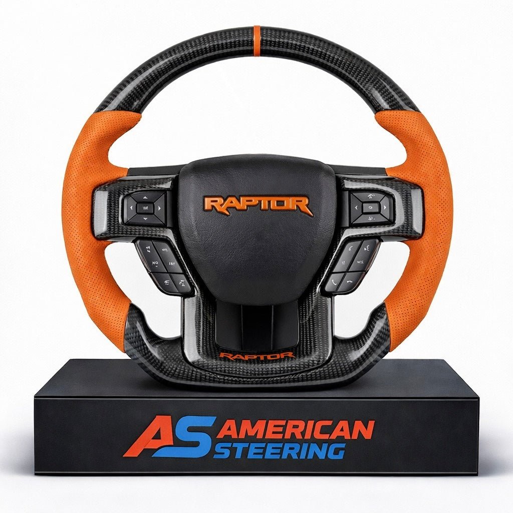 Ford Raptor - Customized Carbon Fiber Steering Wheel