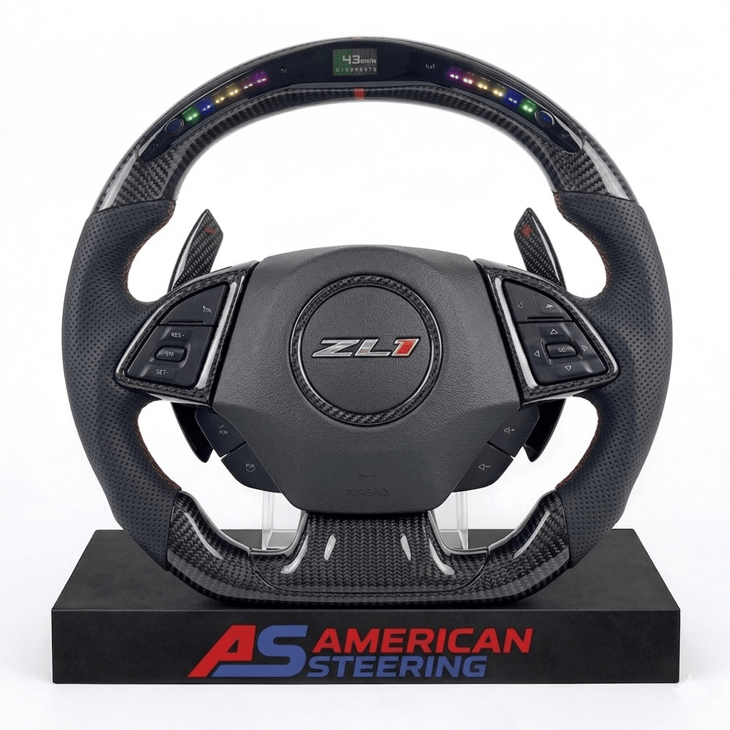 Chevrolet Camaro ZL1 - Carbon Fiber With Led Display Steering Wheel