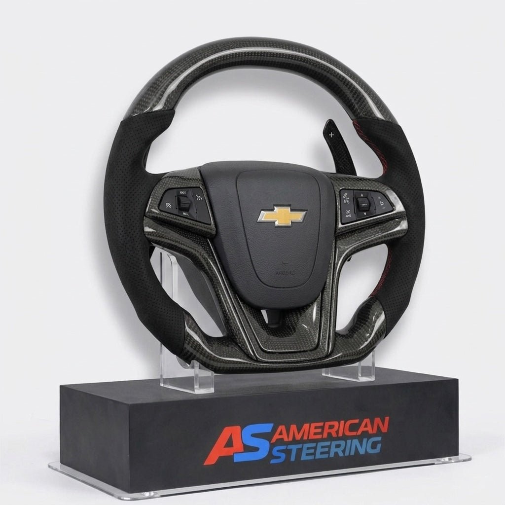 Chevrolet Camaro 2012-2015 - Carbon Fiber Steering Wheel With Paddle Shifters