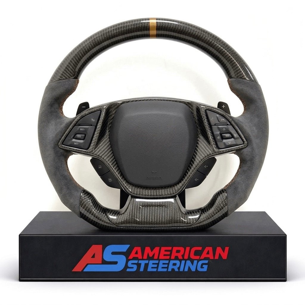 Custom Carbon Fiber Steering Wheel for Chevrolet Corvette C7