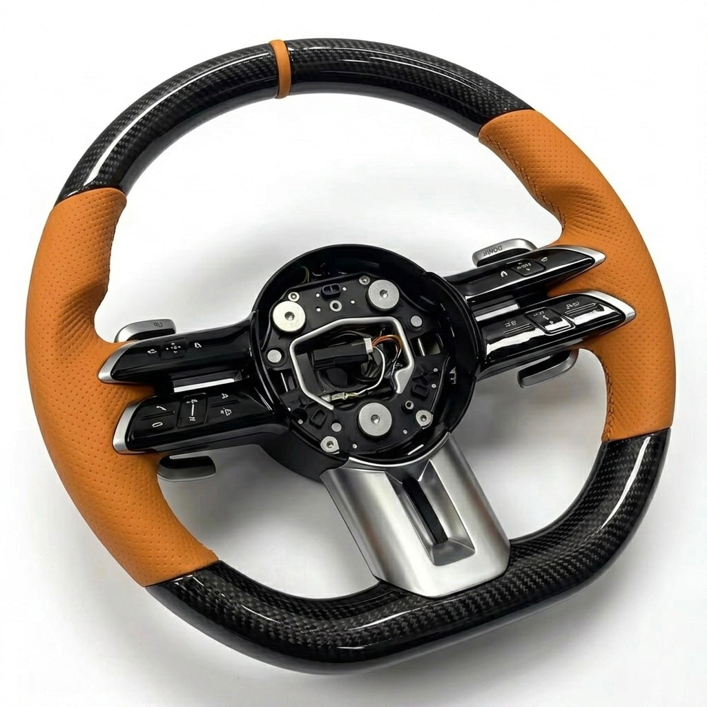 (2024+) Mercedes-Benz - Carbon Fiber Steering Wheel