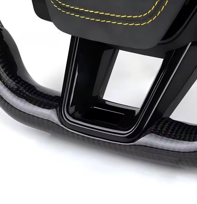 Audi - Carbon Fiber With Led Display Steering Wheel