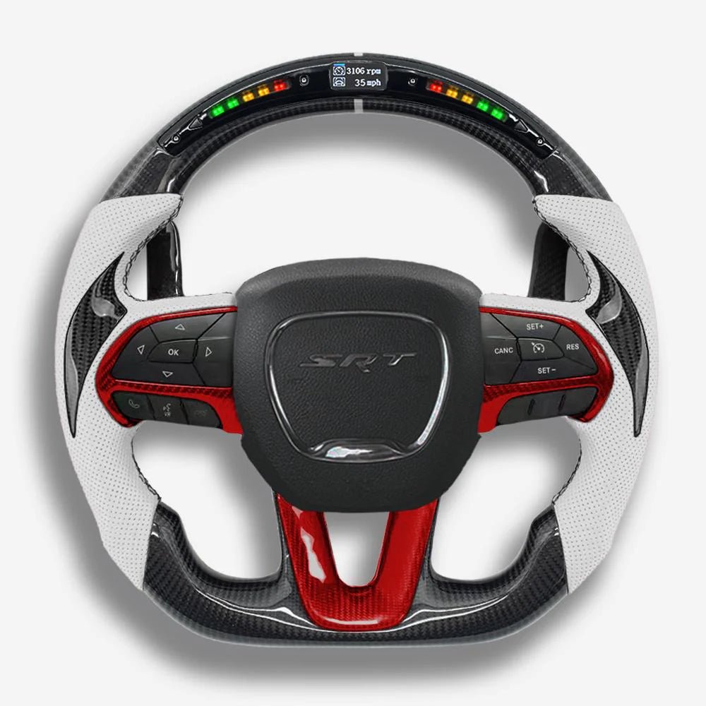 Dodge SRT - Carbon Fiber Steering Wheel With Led Display