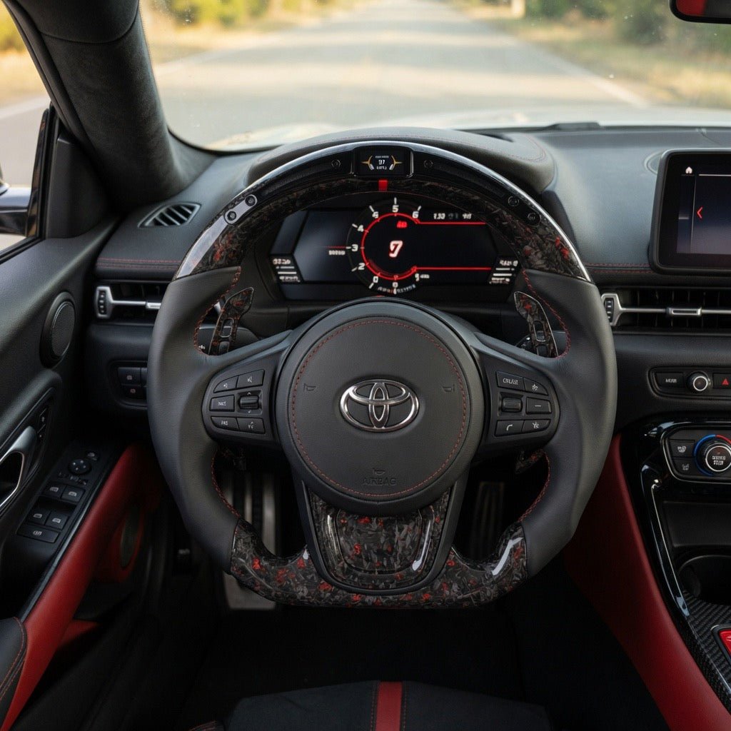 Toyota Supra - Forged Carbon Fiber Steering Wheel