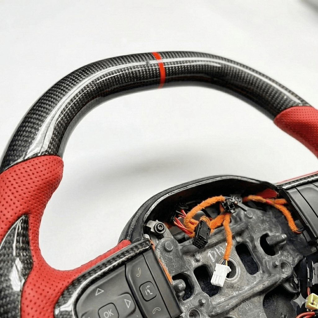 2019+ Dodge Ram - Carbon Fiber Steering Wheel