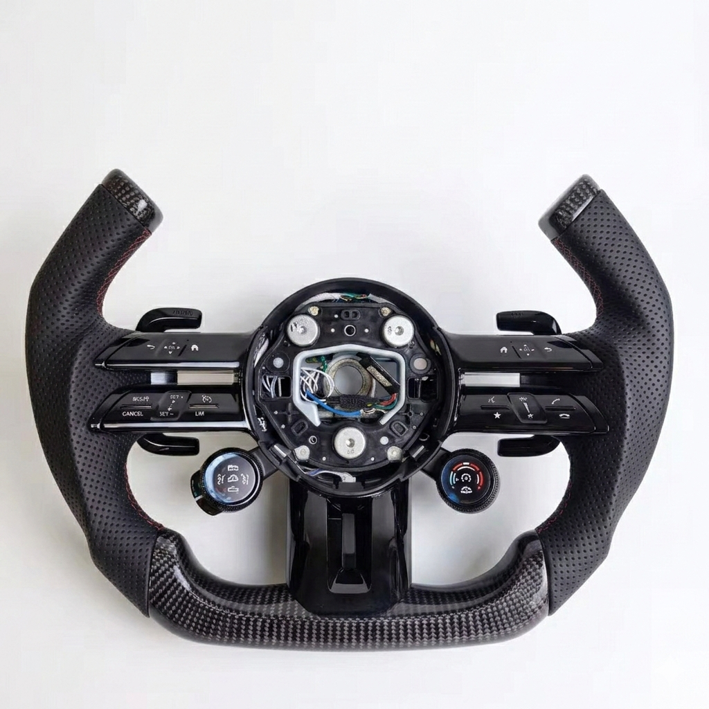 (2024+) Mercedes-Benz - F1-Style Carbon Fiber Steering wheel