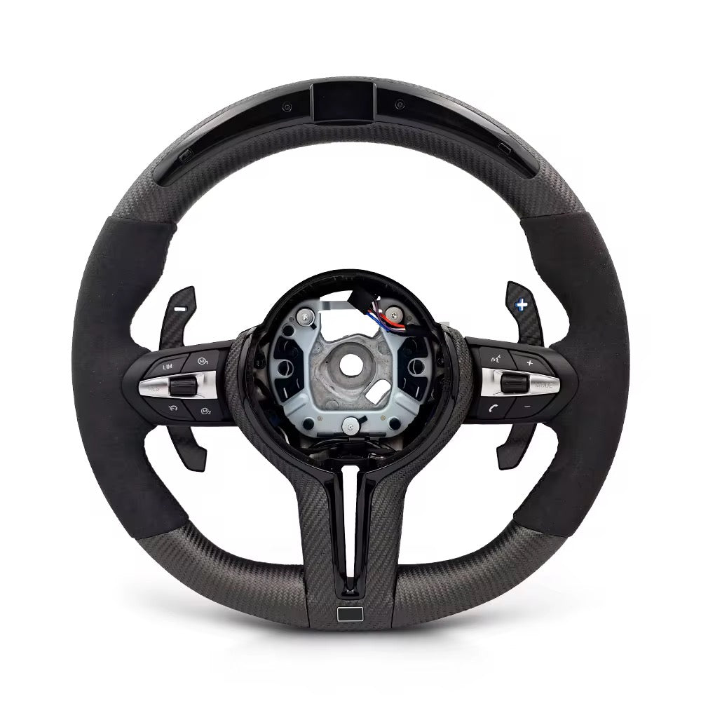 2015-2020 BMW - Matte Carbon Fiber Steering Wheel