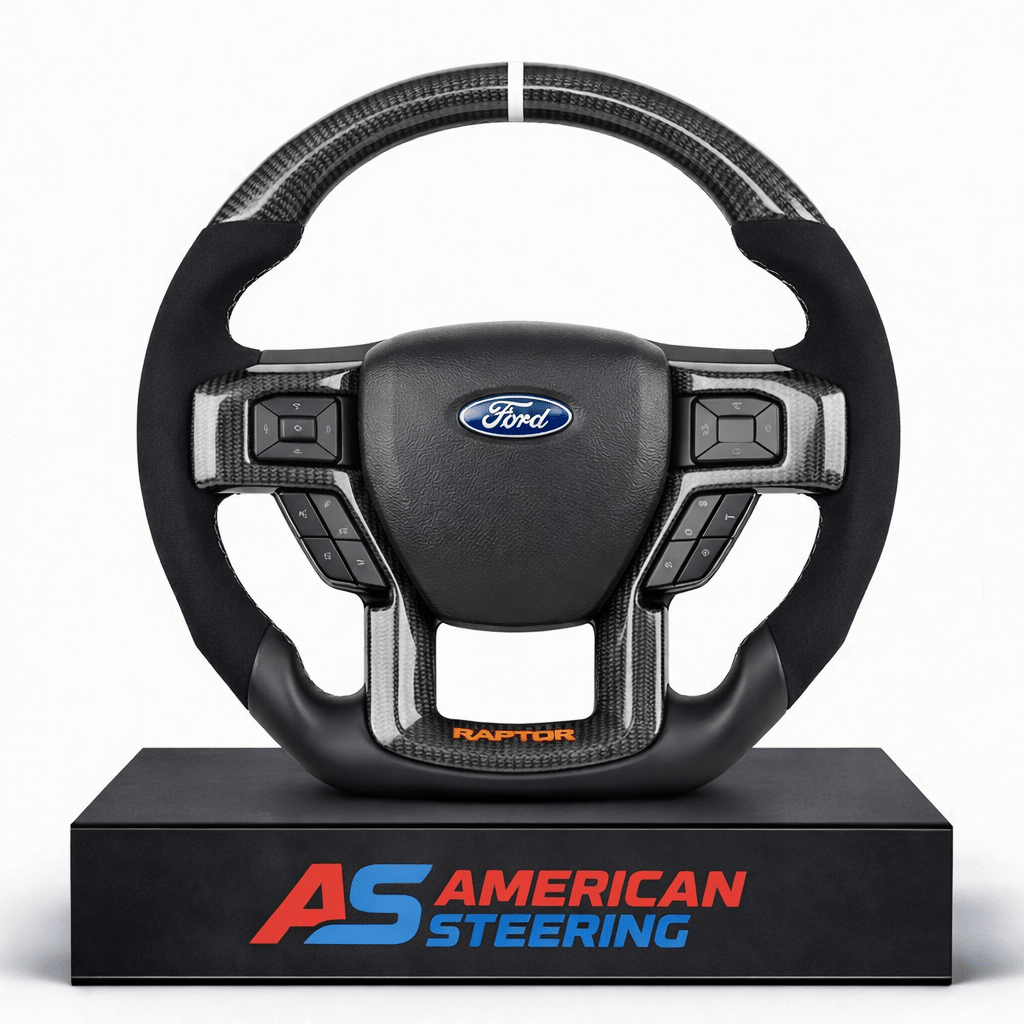 Ford Raptor - Carbon Fiber Steering Wheel With Leather & Alcantara