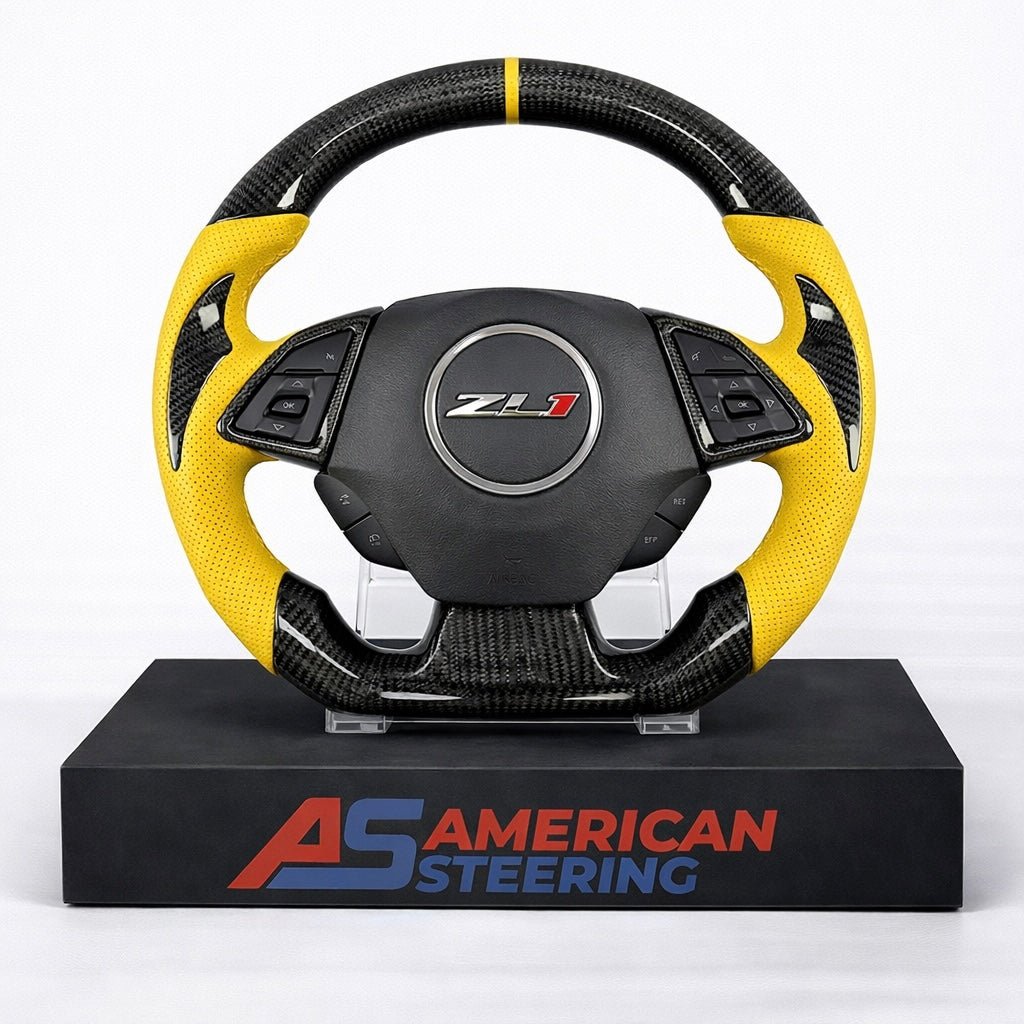 2016+ Chevrolet Camaro ZL1 - Carbon Fiber Steering Wheel