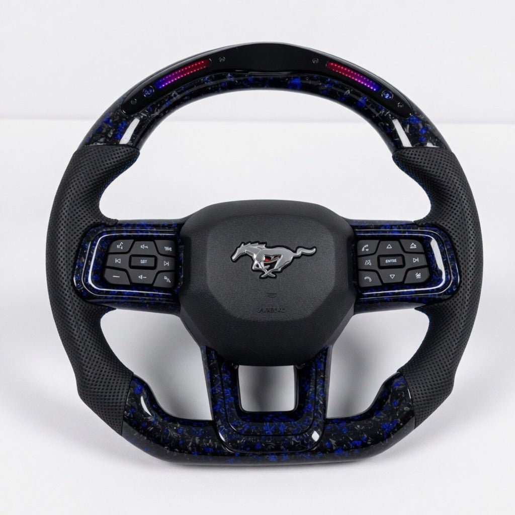 2024+ Ford Mustang - Forged Carbon Fiber Steering Wheel
