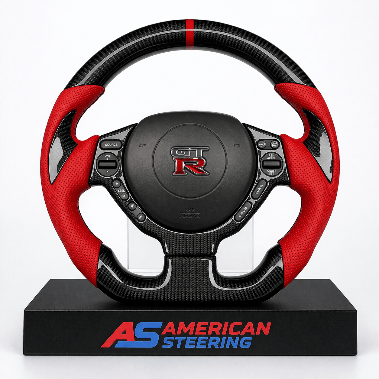 2009-2015 Nissan GTR - Carbon Fiber Steering Wheel