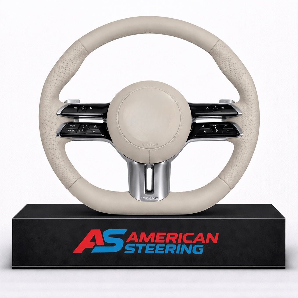 2024+ Mercedes Benz - Leather Steering Wheel