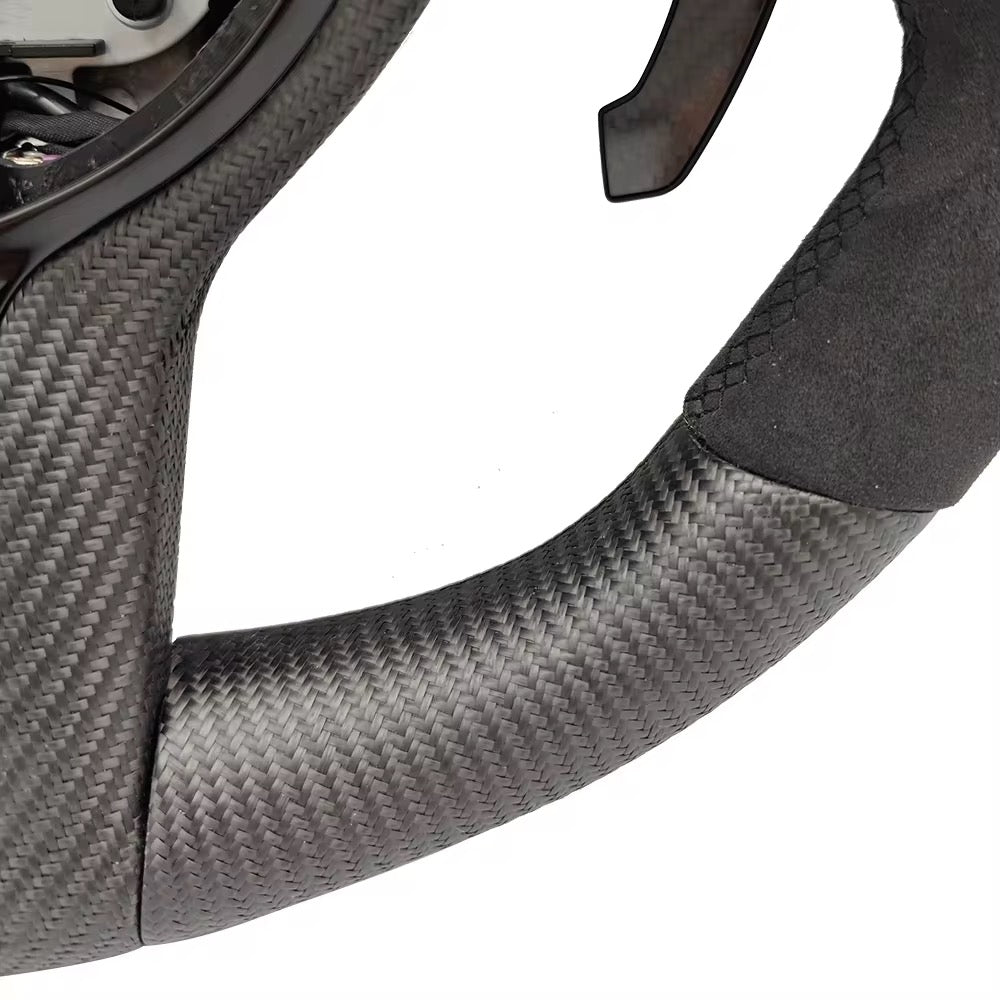 2015-2020 BMW - Matte Carbon Fiber Steering Wheel