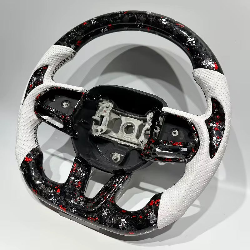 Dodge - Forged Carbon Fiber Steering Wheel With Side Grips