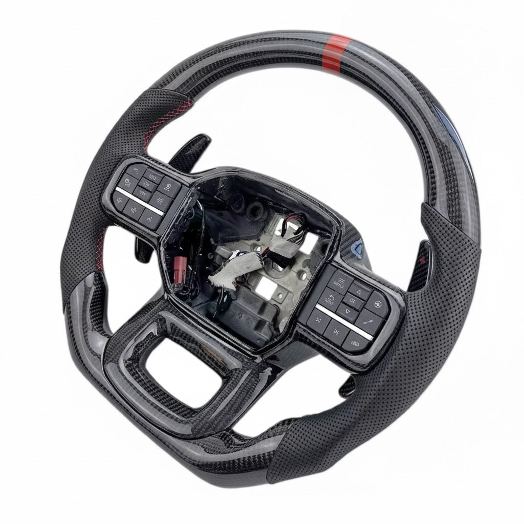 Ford Raptor - Carbon Fiber Steering Wheel With Paddle Shifters