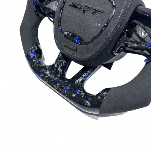 Dodge - Forged Carbon Fiber Steering Wheel With Led Display & Alcantara
