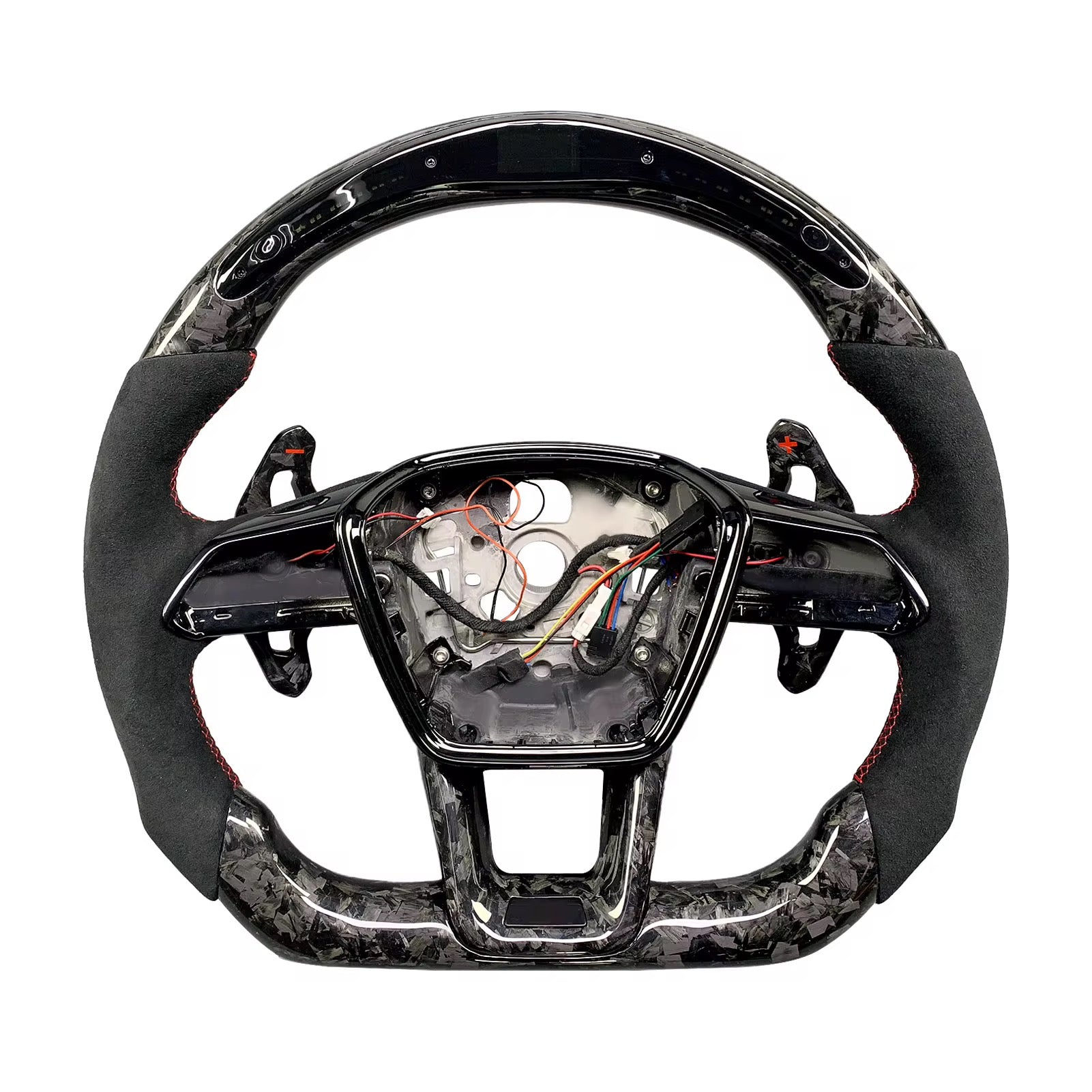 Audi - Forged Carbon Fiber With Led Display Steering Wheel