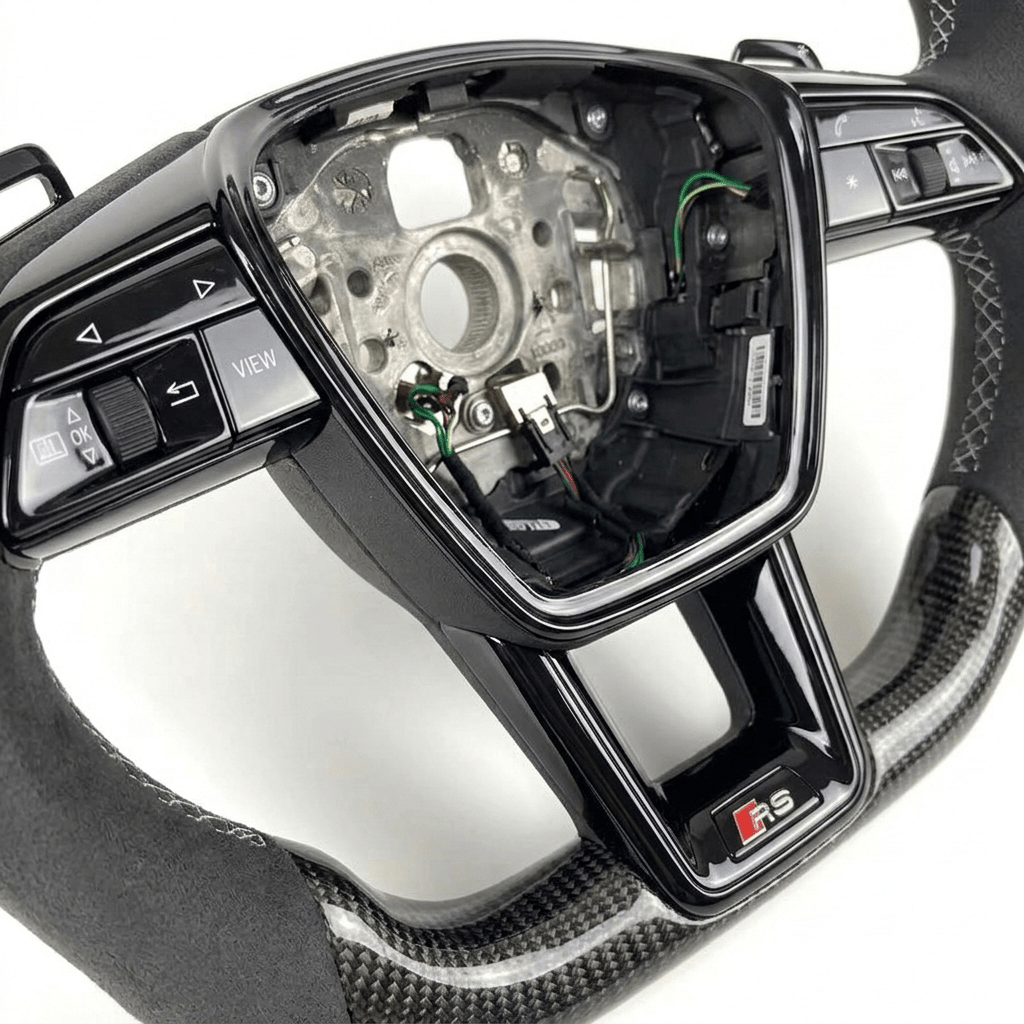 Audi - Carbon Fiber Steering Wheel