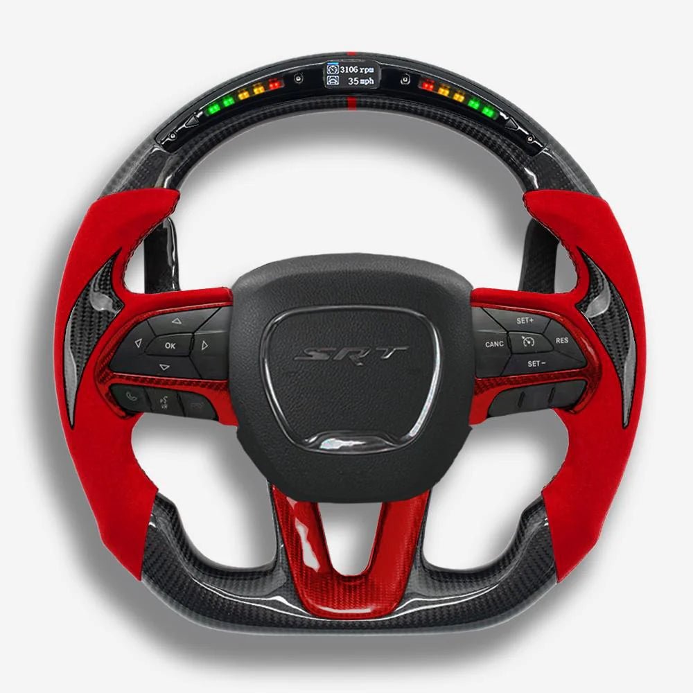 Dodge SRT - Carbon Fiber Steering Wheel With Led Display