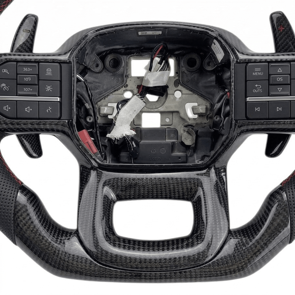 Ford Raptor - Carbon Fiber Steering Wheel With Paddle Shifters