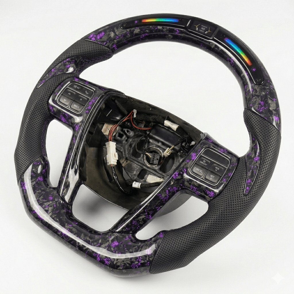 Chrysler - Carbon Fiber Steering Wheel With Led Display
