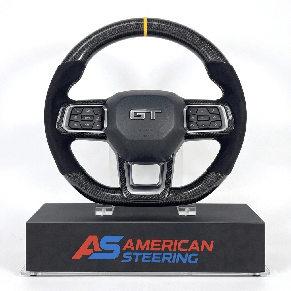 2024+ Ford Mustang GT - Carbon Fiber Steering Wheel