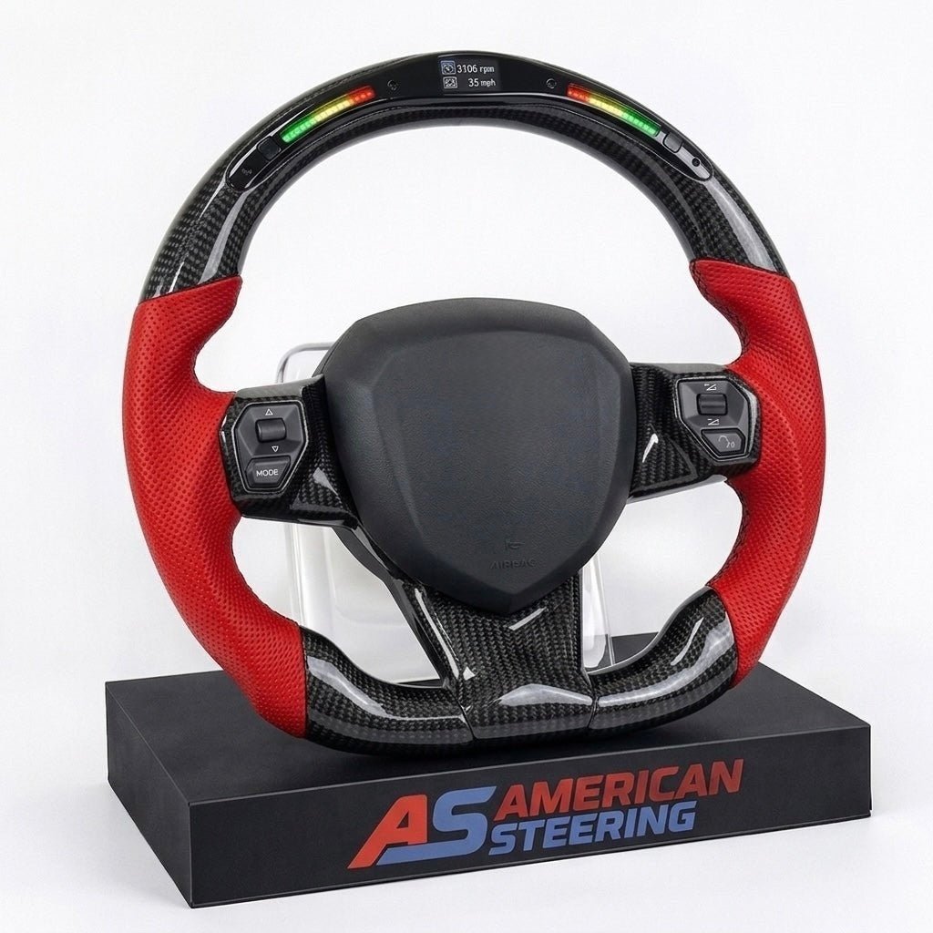 Lamborghini Aventador - Carbon Fiber Steering Wheel With Led Display