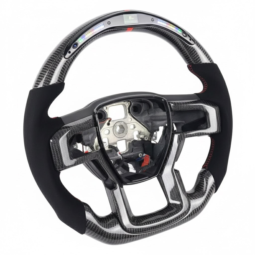 Ford Raptor - Carbon Fiber Steering Wheel With Led Display