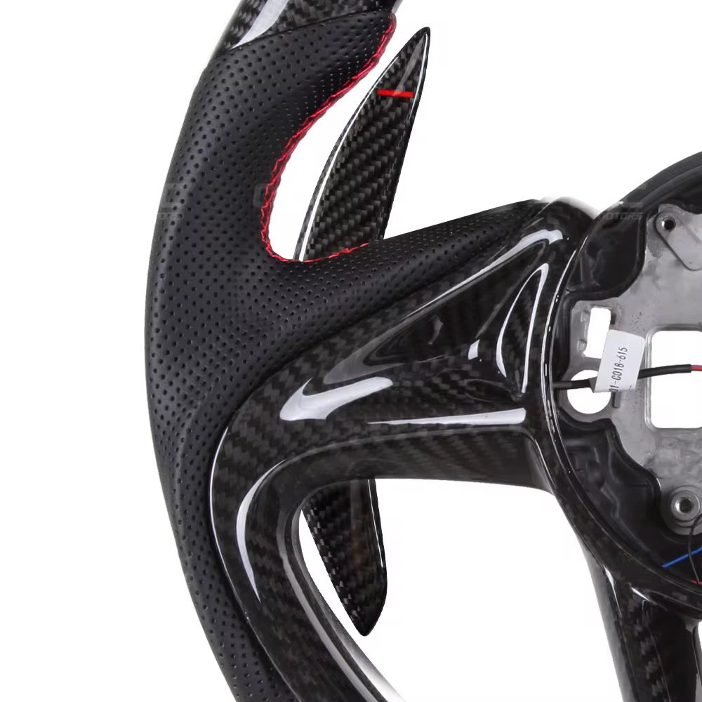 McLaren 720S/570LT/600LT - Carbon Fiber With Led Display Steering Wheel - American Steering