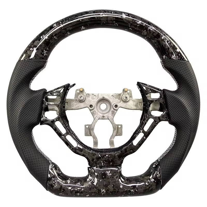 (2009-2016) Nissan GTR - Carbon Fiber Steering Wheel With Leather - American Steering