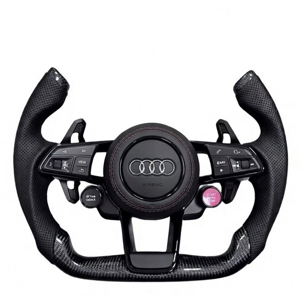 Audi S / RS – F1 Style Carbon Fiber Steering Wheel Upgrade (2017–2025)