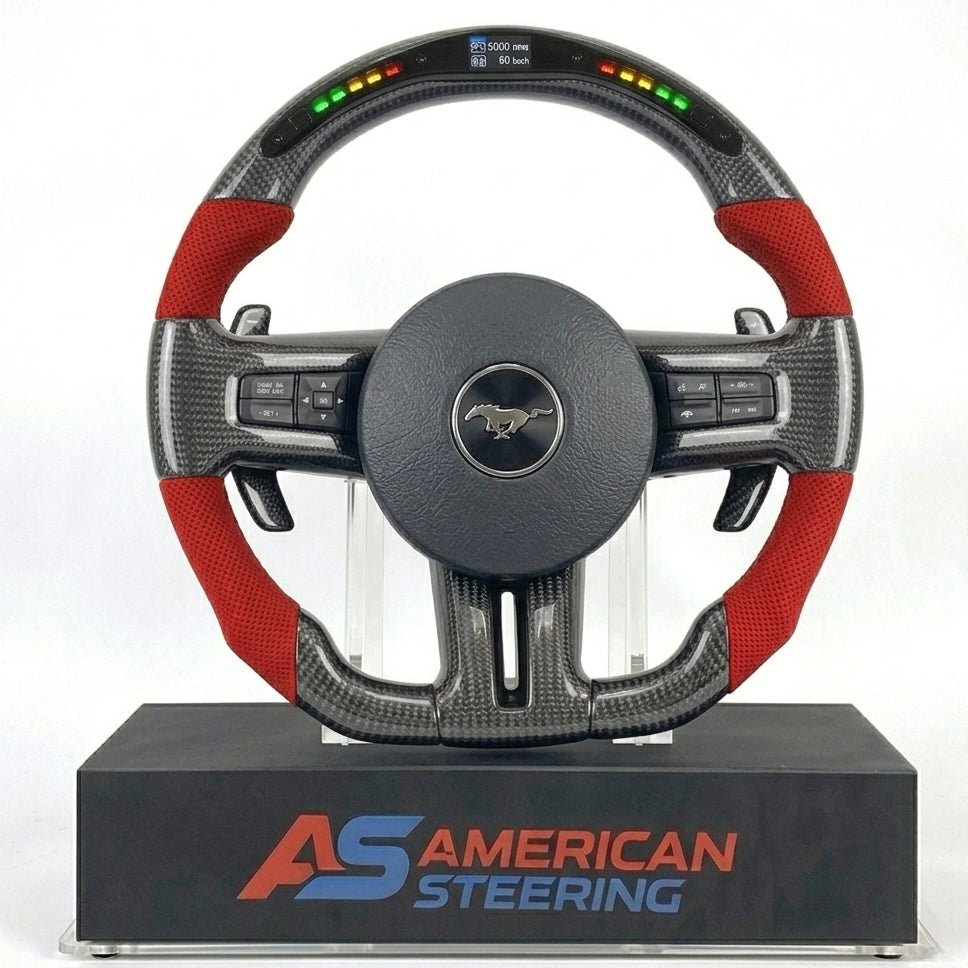 2010-2014 Ford Mustang - Custom Carbon Fiber Steering Wheel
