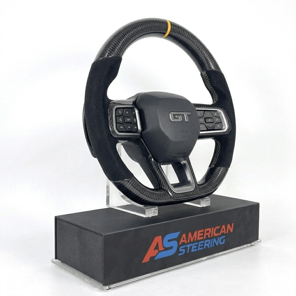 2024+ Ford Mustang GT - Carbon Fiber Steering Wheel