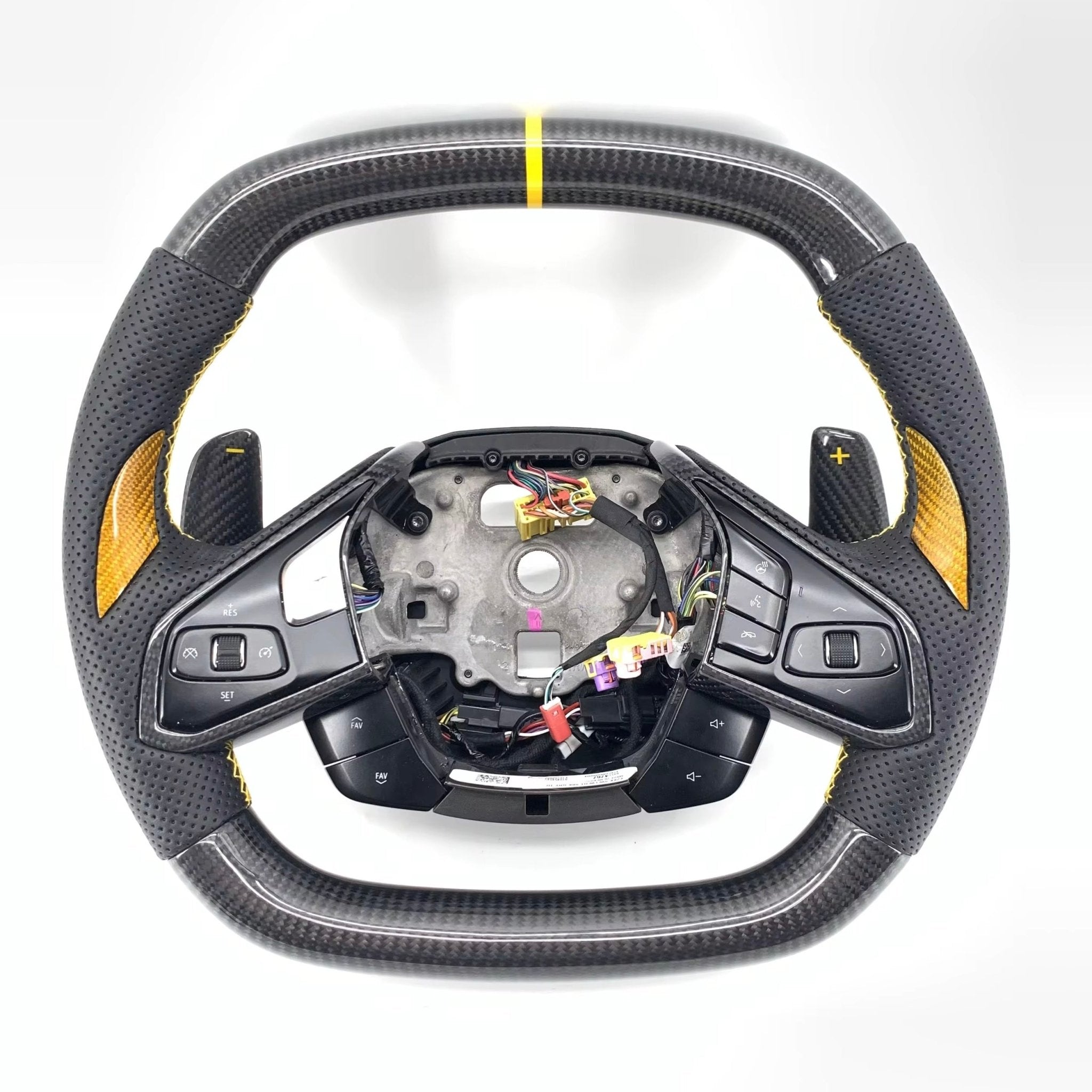 Corvette C8 / Z06 Steering Wheel Upgrade Carbon Fiber With LED Display