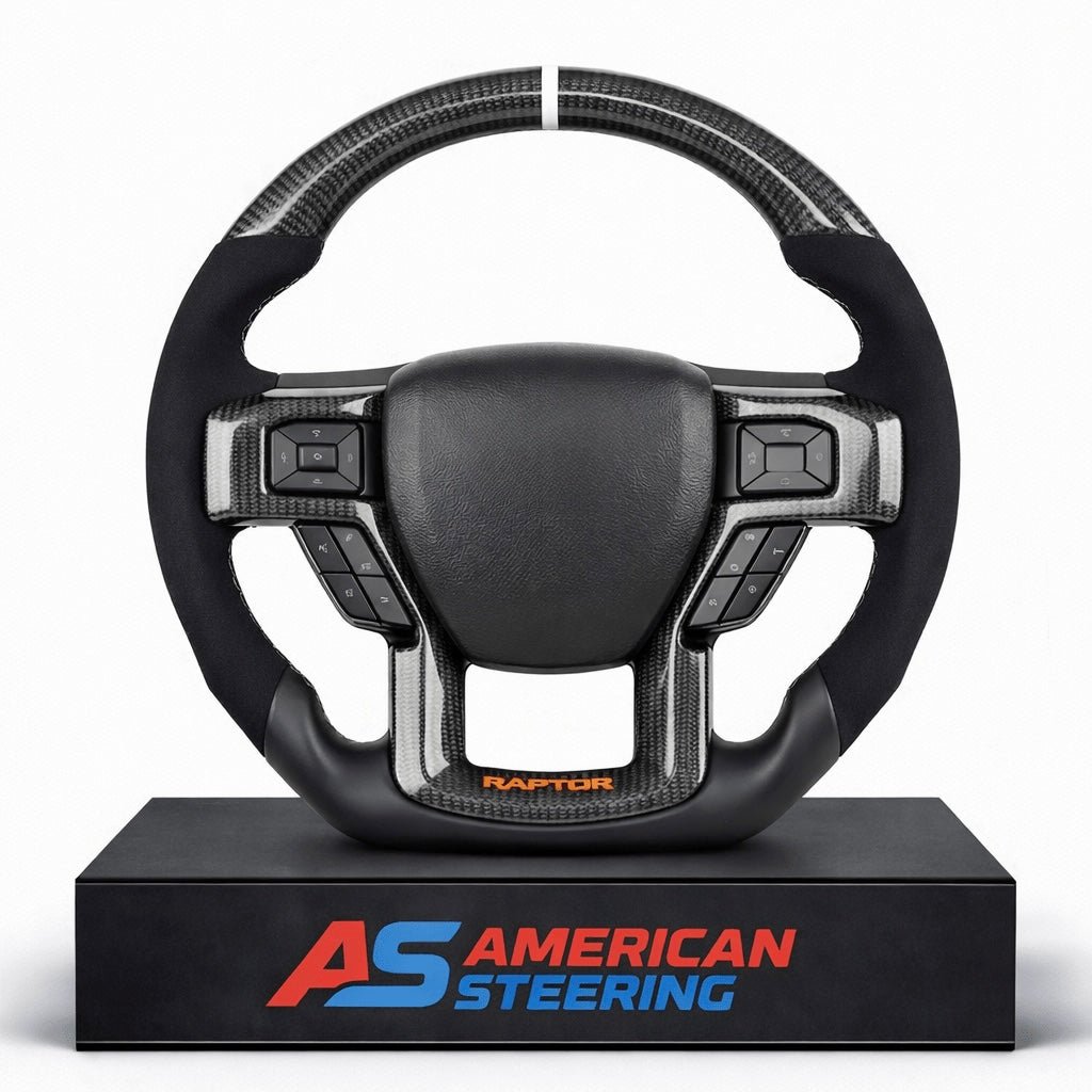 Ford Raptor - Carbon Fiber Steering Wheel With Leather & Alcantara