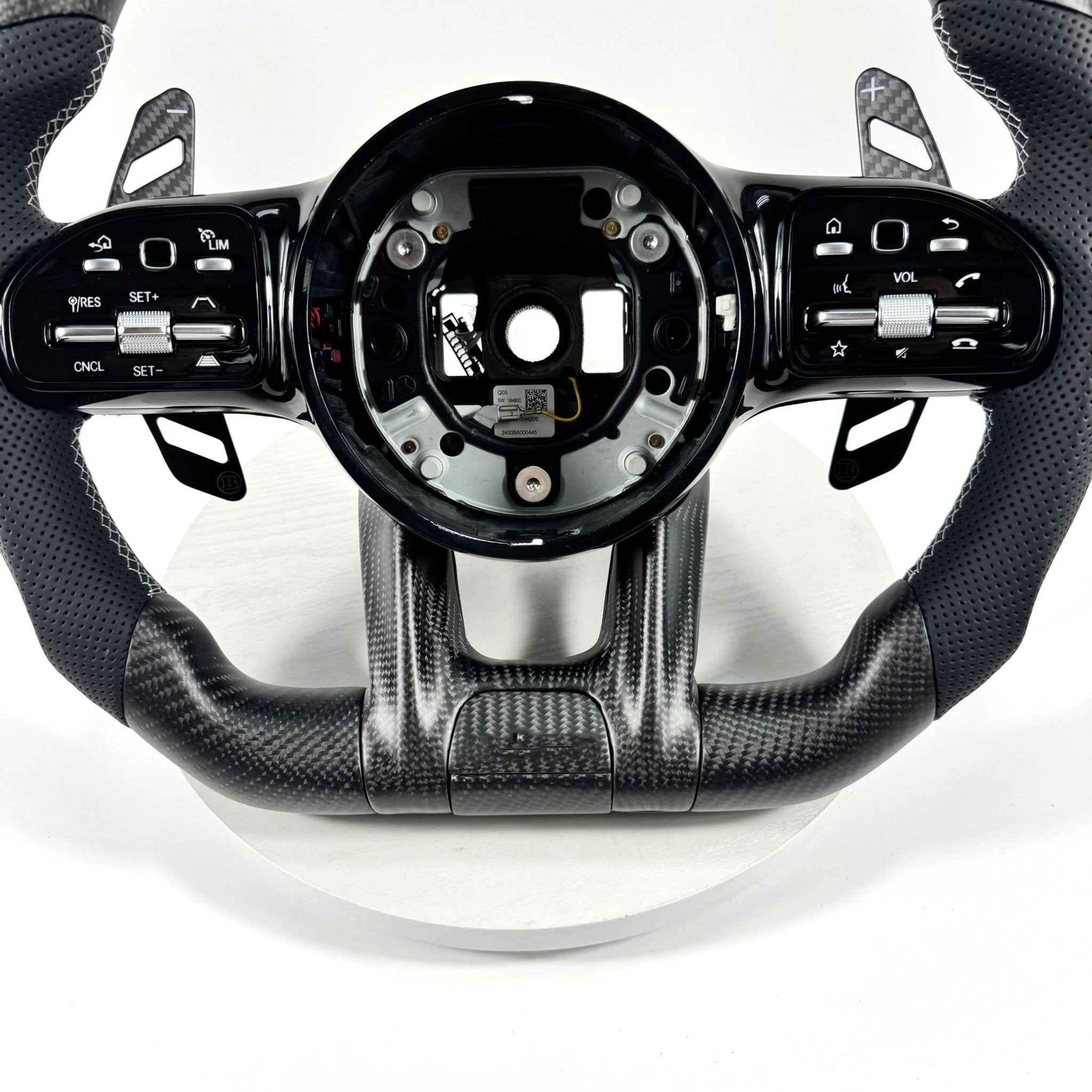 Mercedes Benz - Carbon Fiber Steering Wheel With Paddle Shifters