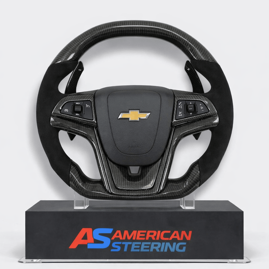 Chevrolet Camaro 2012-2015 - Carbon Fiber Steering Wheel With Paddle Shifters