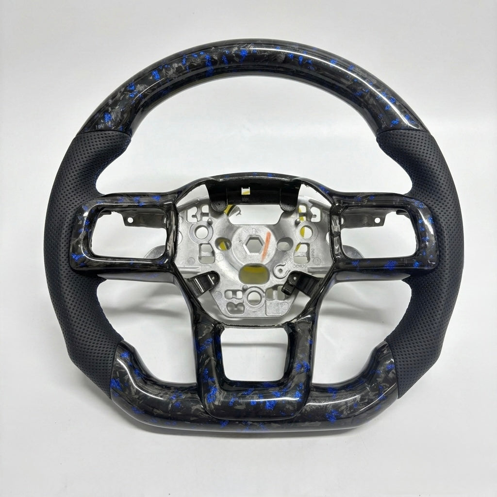 2024+ Ford Mustang - Forged Carbon Fiber Steering Wheel
