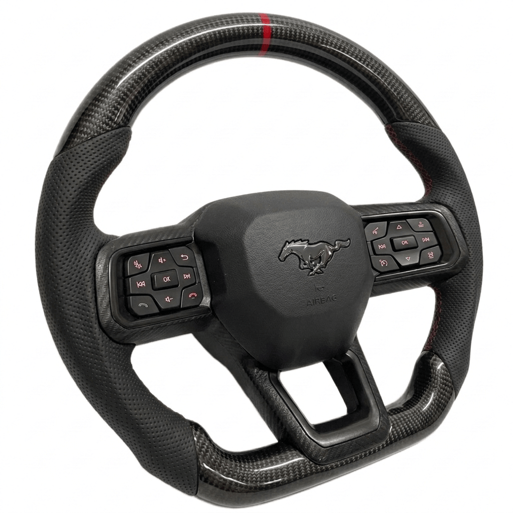 2024+ Ford Mustang - Carbon Fiber Steering Wheel
