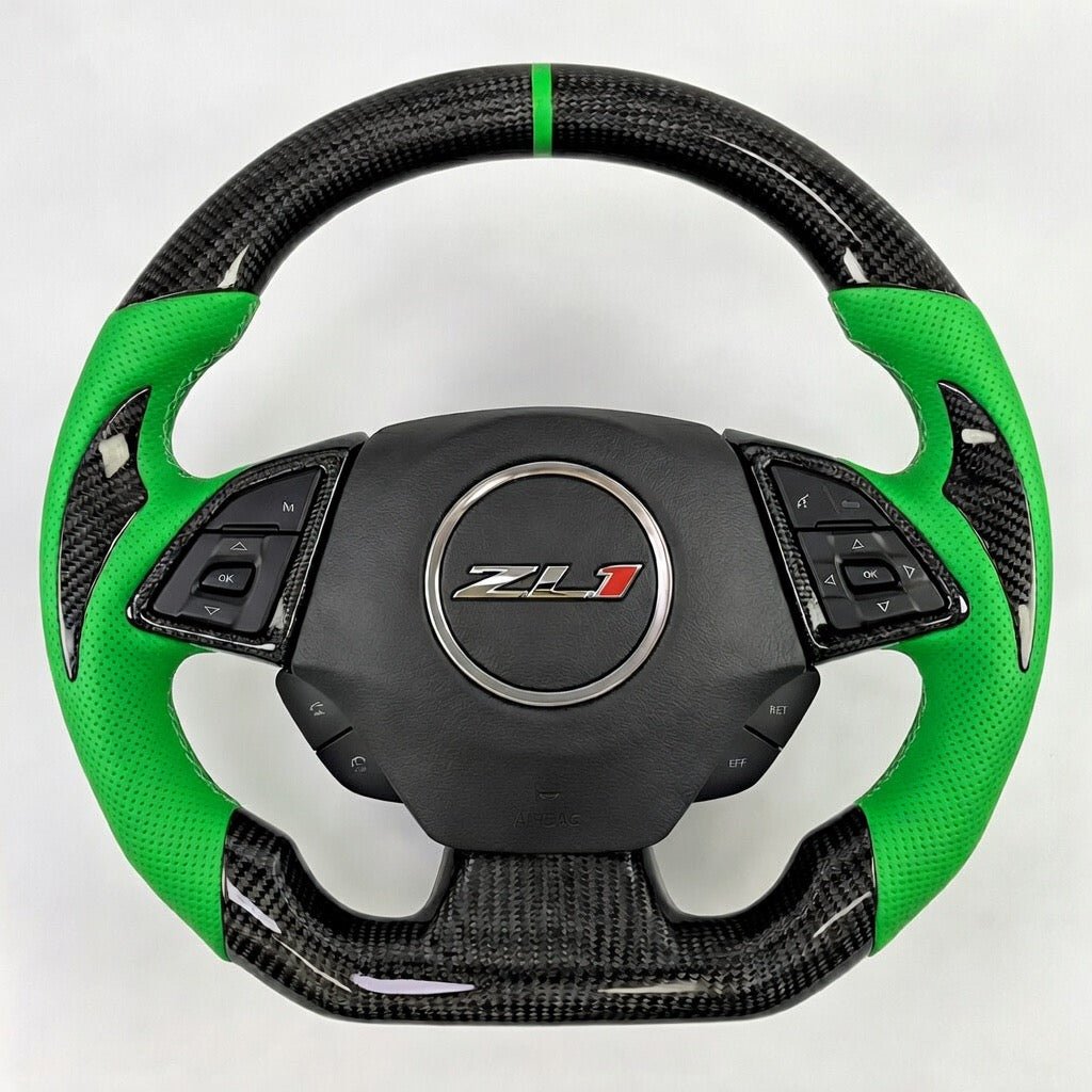 2016+ Chevrolet Camaro ZL1 - Carbon Fiber Steering Wheel