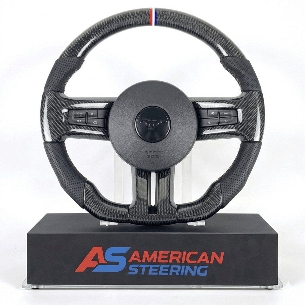 2010-2014 Ford Mustang - Carbon Fiber Steering Wheel