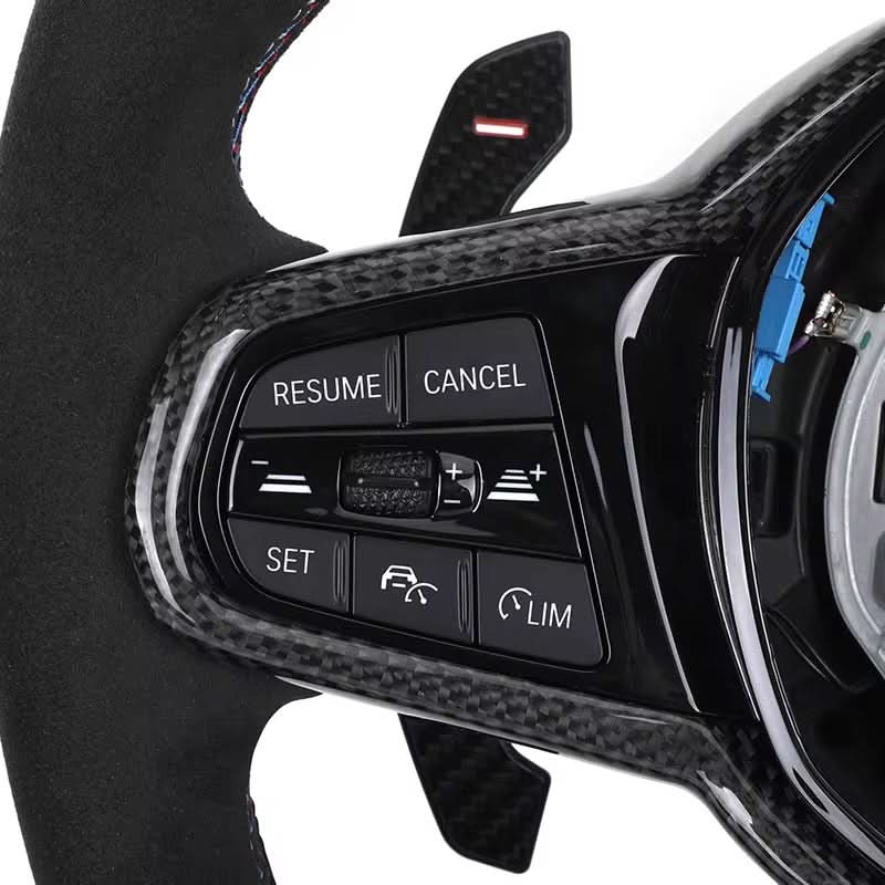 2020+ BMW Alcantara Carbon Fiber Steering Wheel for G Chassis – G20 G80 G82 G83 M3 M4 M2