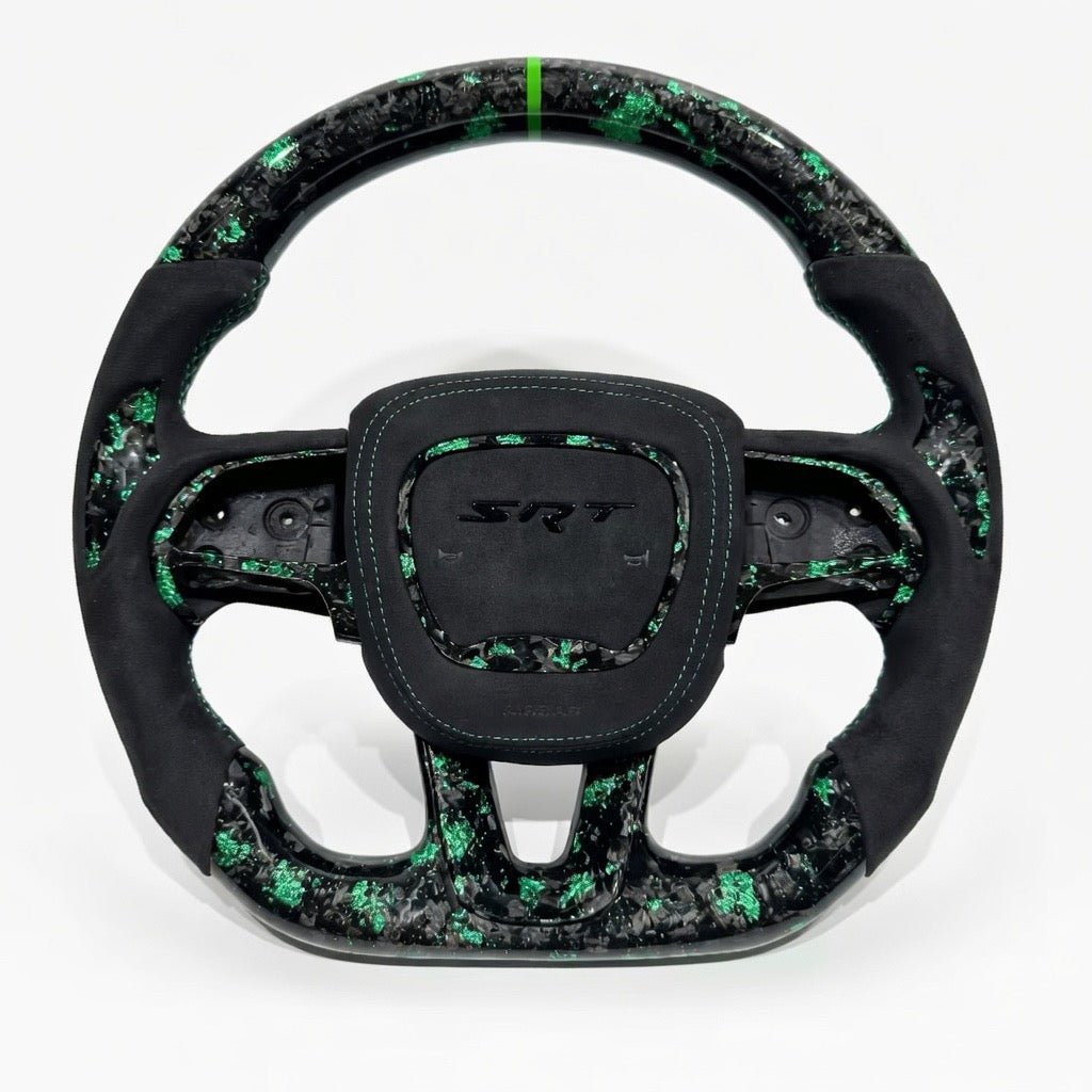 Dodge - Forged Carbon Fiber Steering Wheel With Alcantara