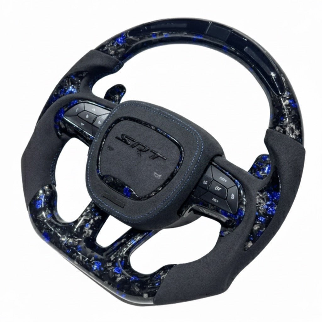 Dodge - Forged Carbon Fiber Steering Wheel With Led Display & Alcantara